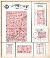 Township 21 Range 29, Viola, Golden, Jenkins City, Corsicana, Barry County 1909